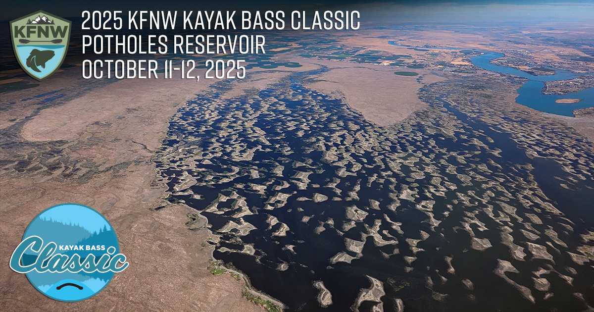 2025 KFNW Kayak Bass Classic at Potholes Reservoir
