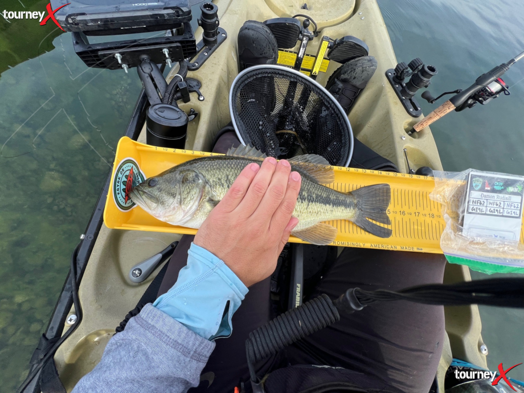 Damon Rudisill - 15.25 inch largemouth