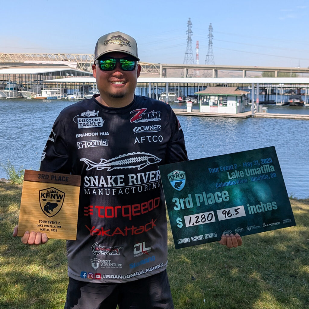 KFNW Tour Event 2 - Columbia River - 3rd Place - Brandon Hua