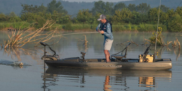 Jordan Lee on the Native Watercraft Titan X 12.5